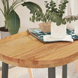 Table Top Light Brown 100x50x4 cm Solid Wood Oak Oval 4009074