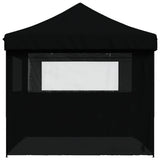 Party Tent Folding Black 292 x 440 x 315 cm Oxford Fabric 42023638