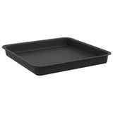 Plant Pots 24 pcs Black Plastic 3403313