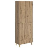 Cabinet Set 2 pcs Artisan Oak 66 x 34.5 x 95 cm Engineered Wood 3416537