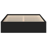 Bed Frame without Mattress Black 140x200 cm 3203860