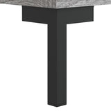 Sideboard Grey Sonoma 90x34x80 cm Engineered Wood 828114