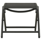 3 Piece Garden Lounge Set Textilene and Aluminium Black 312198