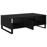 Coffee Table Black Oak 104 x 60 x 35 cm Engineered Wood 882594