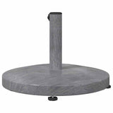 Outdoor Umbrella Base Dark grey wood look 48 x 48 x 32 cm 42010010