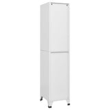 Locker Cabinet with 4 Compartments 38x45x180 cm 244475