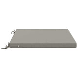 4-Piece Seat Cushions SOEST 4 pcs 100% Polyester Grey 944682