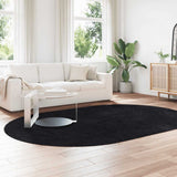 Shaggy Rug High Pile NAVARRA Black 300x200 cm Polyester 4102934