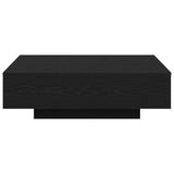 Coffee Table Black Oak 100 x 100 x 31 cm 863005