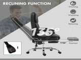 Six Point Vibrating Massage Office Chair - Black T3398P329443