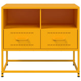 TV Cabinet Mustard Yellow 68x39x60.5 cm Steel 846551