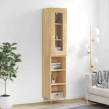 Highboard Sonoma Oak 34.5x34x180 cm Engineered Wood 3199356