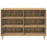 Sideboard Artisian Oak 103.5x35x70 cm Engineered Wood 856451