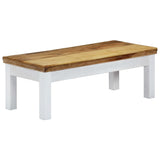 Coffee Table 110x50x40 cm Solid Mango Wood 248096