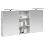 Bathroom Cabinet Set 3 pcs 140 x 14.5 x 70 cm Engineered wood 3403787