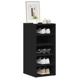 Shoe Cabinets 2 pcs Black 31.5x35x70 cm Engineered Wood 808984