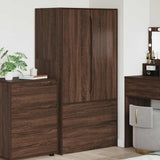 Bathroom Cabinet Brown Oak 79.5 x 49 x 156 cm Engineered Wood 3406252