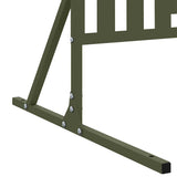 Privacy Screen Olive 100 x 50 x 180 cm Steel 868552