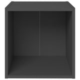 TV Cabinets 4 pcs Grey 37x35x37 cm Engineered Wood 805506