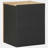 Hanging Cabinet with Storage Brown and Black 38 x 33.5 x 48 cm 4018864