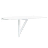 Folding Wall Table High Gloss White 100x60x56 cm Engineered Wood 342649