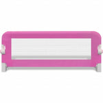Toddler Safety Bed Rail 2 pcs Pink 102x42 cm 276085