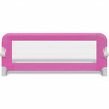 Toddler Safety Bed Rail 2 pcs Pink 102x42 cm 276085