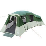 Family Tent with Roof Green 762 x 655 x 218 cm Taffeta 42001154