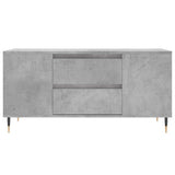 Coffee Table Concrete Grey 102x44.5x50 cm Engineered Wood 830992