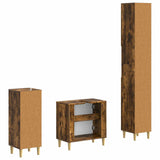 3 Piece Bathroom Cabinet Set ARNHEM Engineered Wood 3417851