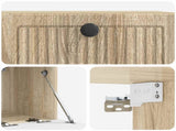 Wall-Mounted TV Cabinet Sonoma Oak 59.5 x 41 x 30 cm 897997