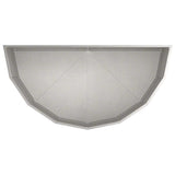 Planter Silver 120 x 60 x 35 cm Stainless Steel 883686