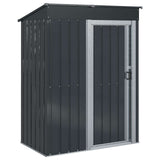 Garden Sheds Anthracite 137 x 81 x 180 cm Metal 42011291