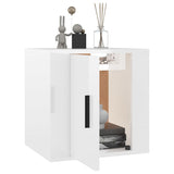 Wall Mounted TV Cabinets 2 pcs High Gloss White 40x34.5x40 cm 816645