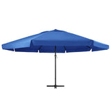 Garden Parasol with Aluminium Pole 600 cm Azure Blue 47377