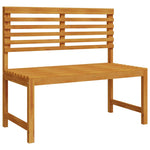 Garden Bench Set 3 pcs Brown Solid acacia wood 3328691
