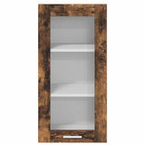 Hanging Cabinet Smoked Oak 40 x 31 x 80 cm Engineered Wood 884306