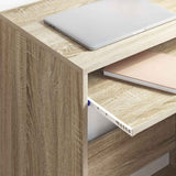 Desk with Drawer Sonoma Oak 77.5 x 43 x 79 cm Engineered Wood 869516
