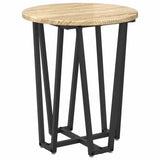 Side Table Set 2 pcs Sonoma Oak and Black 869721
