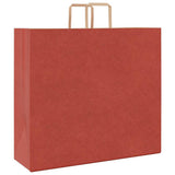 Paper Bags 250 pcs with Handles Red 54x15x49 cm 4101990