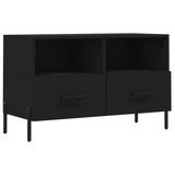 TV Cabinet Black 80x36x50 cm Engineered Wood 828981