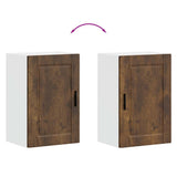 Kitchen Wall Cabinet Porto Smoked Oak Engineered Wood 854032