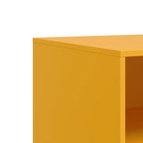 TV Cabinet Mustard Yellow 67x39x44 cm Steel 841745