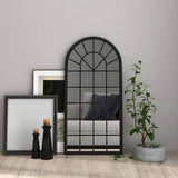 Mirror Black 90x45 cm Iron for Indoor Use 3093518