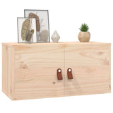 Wall Cabinets 2 pcs 60x30x30 cm Solid Wood Pine 818366