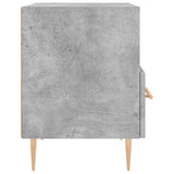 Bedside Cabinets 2 pcs Concrete Grey 40x35x47.5 cm Engineered Wood 827413