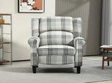 160&deg Reclining Armchair, with Footrest - Grey T3398P344476