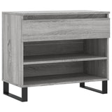 Shoe Cabinet Grey Sonoma 70x36x60 cm Engineered Wood 831450