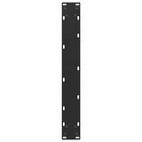 Bar Table Legs U-Shaped 2 pcs Black 60x cm Steel 4013224