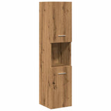 5 Piece Bathroom Furniture Set Artisan Oak Engineered Wood 3328598